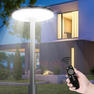 11000W Solar Street Light Round Solar Lamp Post Light Outdoor Waterproof
360° Wide Angle, Dusk-to-Dawn, Motion Sensor, 1068 LEDs, Remote Control, Ideal for Parking Lot, Driveway, Yard, Garage, Farm