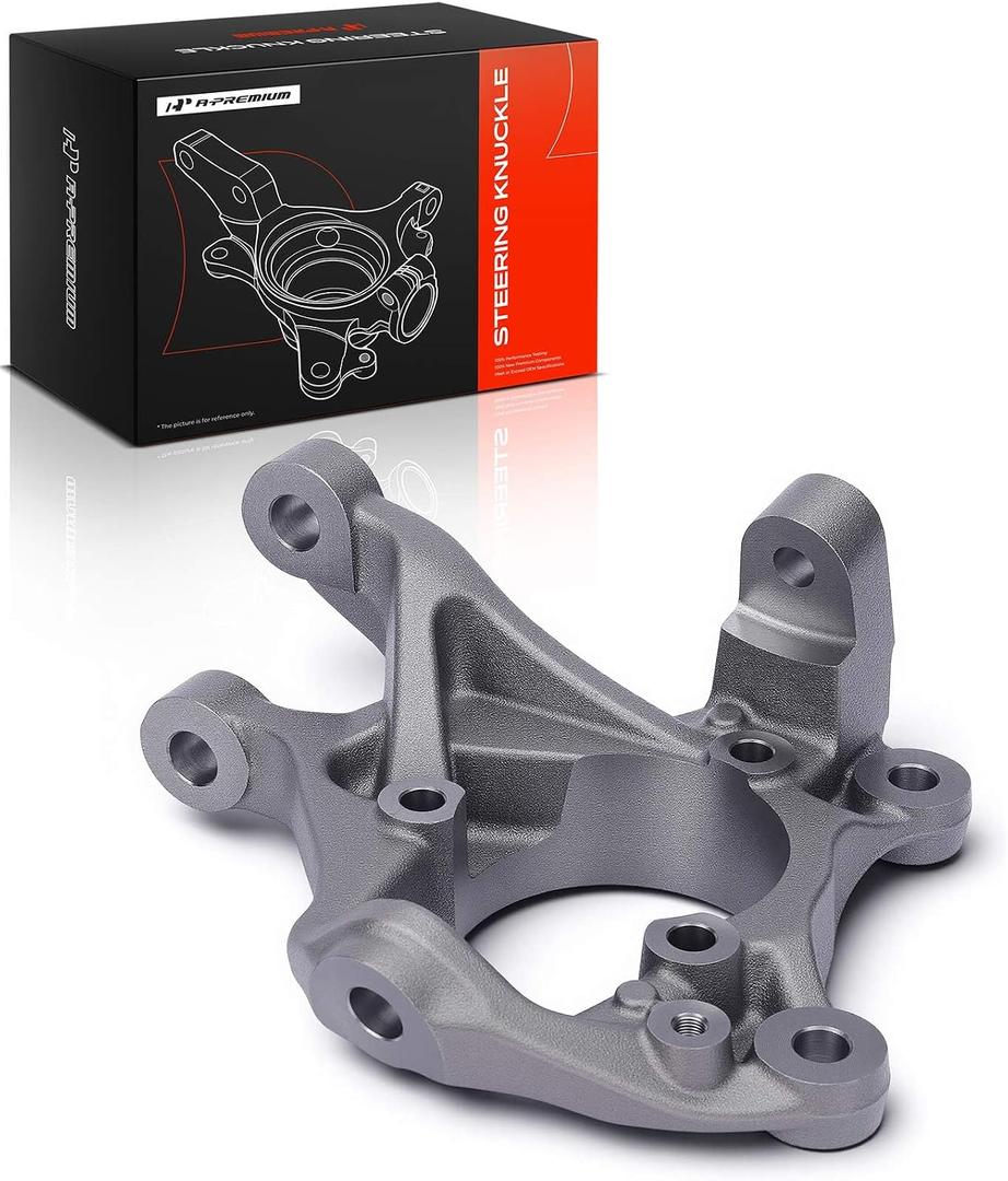 A-Premium Front Suspension Steering Knuckle Compatible with Jeep Wrangler 2007-2017, Wrangler JK 2018, Right Passenger Side