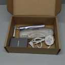 Aquasonic Vibe Series Ultra-Whitening Toothbrush  ADA Accepted Electric Toothbrush - 8 Brush Heads & Travel Case  40,000 VPM Motor & Wireless Charging - 4 Modes w Smart Timer  Charcoal Metallic