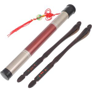 LIOOBO Creative Dulcimer Hammers Ebony Practice Mallets Professional Dulcimer Accessories Musical Instrument