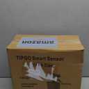 TIPGO Automatic Motion Sensor Bathroom Can with Lid, 2.6 Gallon Touchless Bin, Smart Garbage Can Plastic Slim Wastebasket for Bedroom, Office, Dorm (Black)