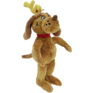 RELIGES 9 inches Green Christmas Monster Plush Toy Soft Christmas Stuffed Animal Doll for Boys and Girls, Perfect for Christmas Decorations and Gifts (Dog)