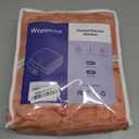 Wapaneus Foot Pocket Heated Blanket Electric Throw with 10 Heating Levels and 4 Timer Settings 4 Hours Auto Shut Off, Flannel Fast-Heating Heated Throw 50" x 60", Machine Washable, Pink