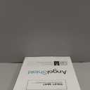 Black Elongated Toilet Seat Natural Wood Toilet Seat with Zinc Alloy Hinges, Easy to Install also Easy to Clean, Scratch Resistant Toilet Seat by Angol Shiold (Elongated, Black)