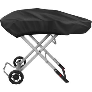 Grill Cover for Weber Traveler Portable Gas Grill 9010001, Outdoor Heavy Duty Waterproof Oxford Fabric Weather Resistant