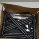 LINZINAR 3-Bag Laundry Basket, Black Laundry Hamper, 35.6 Gal(135 L) Laundry Sorter Cart Laundry Room Organization with Heavy Duty Rolling Lockable Wheels and Removable Bags