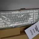 Wireless Keyboard and Mouse Combo, Full-Sized Wireless Keyboard and Adjustable DPI Mouse, 2.4GHz USB Receiver, Silent Keyboard and Mouse for PC, Windows, MAC, Desktop, Laptop (Avocado Green)