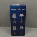 Vintage Lamp,2000mAh Rechargeable Lamps Cordless Lamp,3 Colors+10 Brightness Small Battery Operated Lamps for Bedroom (Gold-Rose)