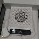 Nail Dust Collector, Rechargeable Dust Collector Nail Tech, Powerful Vacuum Fan Vent Dust Collector Extractor Dust Suction Machine for Acrylic Nails Polishing, Nail Salon&Home