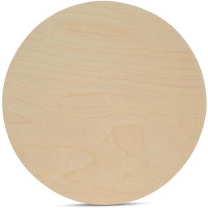 Wood Circles 24 inch, 1/4 Inch Thick, Birch Plywood Discs, Pack of 1 Unfinished Wood Circles for Crafts, Wood Rounds by Woodpeckers