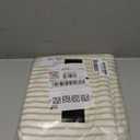 Twin Size Flat Sheet - Hotel Quality Top Flat Bed Sheet Only - Ultra-Soft, Comfy, Breathable & Cooling - Fade & Wrinkle Free - Easy-Care, Stain & Shrink Resistant Bedding - Oeko-Tex - Beige Stripes