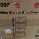JOYMOOP 198 Qt Stackable Storage Bins with Lids, Closet Organizers and Plastic Storage Drawers for Home, 3 Pack Cubes