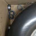 LotFancy 13x6.50-6 Flat Free Lawn Mower Tire and Wheel, 3/4" or 5/8" Bearings, 5.5" Centered Hub, Smooth Tread Tire for Zero Turn Mowers