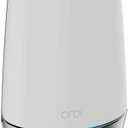 NETGEAR Orbi Whole Home Tri-Band Mesh Add-on Satellite (RBS750)  Works with Your Orbi WiFi 6 System| Adds up to 2,500 sq. ft. Coverage | AX4200 (Up to 4.2Gbps)
