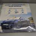 KUST Windshield Sun Shade for 2019-2025 2026 Chevrolet Chevy Silverado/GMC Sierra 1500 2500 3500 Accessories Window Sunshade Sun Visor Protector Foldable Blocks UV Rays Keep Your Car Cooler