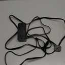 TESSAN Black Extension Cord 5 Ft, Flat Surge Protector Power Strip with 4 Wide Spaced AC Outlets 3 USB Ports (1 USB C), Ultra Thin Flat Plug with 900J Surge Protection, Office Dorm Room Essentials