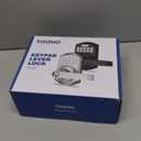 TEEHO TE004 Keyless Entry Keypad Door Lock with Handle - Smart Digital Electronic Lock for Interior Door with Anti-Peeping, Auto Lock & Passage Mode - Easy Installation - Satin Nickel