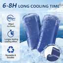3 x Medineed Custom-Fit Travel Case for 2 Zepbound Pen, TSA Approved | 2PCS 80g Reusable Ice Pack, Fits Opened and Sealed Pen, Insulated Tirzepatide GLP-1 Medicine Organizer, EVA Shock-resistant