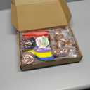 Maxdot 122 Pcs Football Party Favors Set Serve 12 Football Non Woven Goodie Bags Mini Face Stress Foam Finger Ball Keychain Bracelet Stickers bags for Kids Sports Birthday Party Supplies Gifts