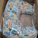 Boppy Nursing Pillow - Firm, Ergonomic U-Shaped Bottle and Breastfeeding Pillow with High Lift for Comfort and Support, Spacious Surface - Colorful Forest Animals