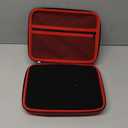 Comecase Organizer Storage Case Compatible with Bakugan Figures, BakuCores and Armored Alliance, Geogan Rising Battle Action Figure (Red+Inside Black Foam)