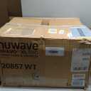 Nuwave Bravo XL Pro Air Fryer Toaster Oven with Grill Combo, 2025 New Ultra-Fast Convection System, 35% Crispier, 2X More Even, 142 Presets, 50-500F, Smarter Probe, PFAS Free, 30QT, Stainless Steel