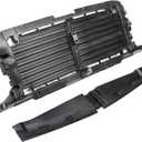 JOLONG Front Active Radiator Shutter Grille w/o Motor for 2022-2025 Chevy Silverado 1500 Replacement for 85608730