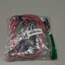 Dog Harness Step-in Breathable Puppy Cat Dog Vest Harnesses for Small Medium Dogs (Medium (Chest 13.5''-16.5'', Weight 10-15 lb), Red)