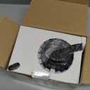 Tea Kettle with Thermometer Pot Black Stovetop Tea Kettle 40oz Gooseneck Kettle Teapot Pour Over Coffee Kettle with Thermometer,1200ml,5 Cup,Black,1Pack (1.3 Quarts)