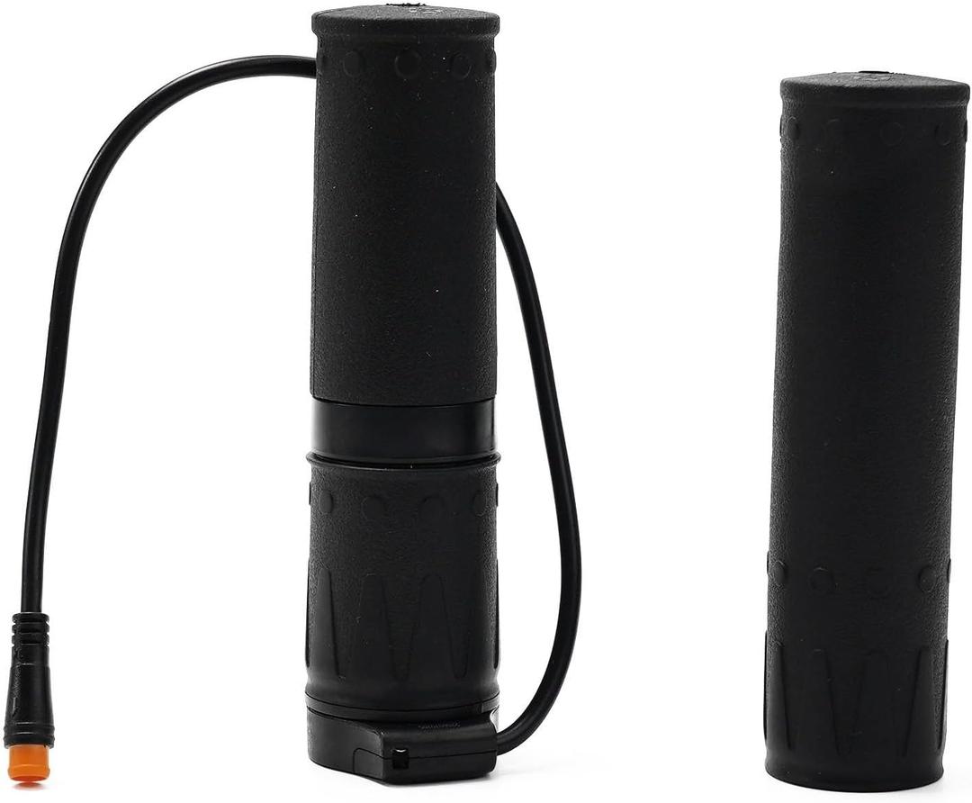 Electric Bike Half Throttle,158X Waterproof Speed Control 12V 24V 36V 48V 72V For E-Scooter E-Bicycle Right Hand Installation 3 Pin