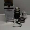 SHARDOR Electric Super Silent Blade Coffee Grinder, Timed Grind Control Rotary Knob, Adjustable Coarse to Fine for Coffee Beans, Spices & Herbs, with 2 Removable Stainless Steel Bowl, Black