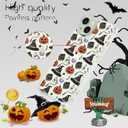 YESPURE for iPhone 15 Halloween Case Clear Soft Phone Case for iPhone 15 Hallowee Designed Cute Pumpkin Pattern Cover for Kids Girls Boys Flexible TPU Shockproof Case for iPhone 15