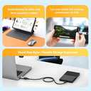 5 x USB C to USB Adapter,USB C Male to USB 3.0 Female Adapter Thunderbolt 3 OTG Converter,Compatible with MacBook Pro,MacBook,iPad/Samsung Galaxy S20-S23 / Dell XPS,and More USB Devices