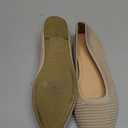 ALTOCIS Womens Knit Ballet Flats Ladies Comfortable Pointed-Toe Dressy Shoes Casual Soft Flat Shoes Ballerina Walking Flats Shoes, Size 37