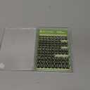 KEYYOU LASH clusters 144Pcs D Curl Angel Eyelash Extension Thick Wispy Natural Band Lash with Waterproof DIY Lash Extension at Home（Angel A01D818MIX）
