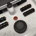 HOSPAN Collapsible Foot Spa with Heat, Bubble, Red Light, and Temperature Control, Foot Bath Massager with 8 Shiatsu Massage Rollers, Pedicure Foot Spa for Relaxation and Stress Relief, Black