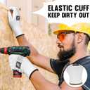 HANDLANDY HLDD PU Coated Safety Work Gloves, 6/12 Pairs Work Gloves