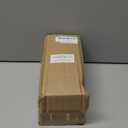 mDesign Stainless Steel Toilet Bowl Brush and Holder Set, Modern Metal Compact Storage Organizer Cleaner Scrubber for Toilet - Heavy Duty Cleaning Plunger for Bathroom, Mirri Collection, Soft Brass