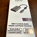 ZGear USB Type C to 3.5mm Audio Jack Charging Cable Adapter For Apple