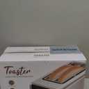 Toaster 4 Slice Long Slot for Bagels & Artisan Bread, Digital Smart Touch Screen with Memory Function & Single-Slice Modes | 6 Toast Settings & 5 Bread Types | Defrost & Reheat | Stainless Steel