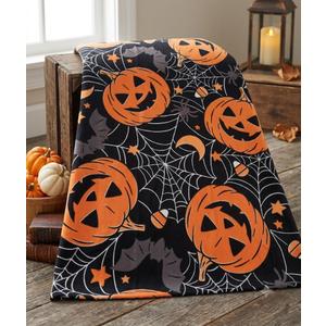  Halloween Bath Towel Set with Bath Towel, Hand Towel and Dish Towel, Quick Dry Black Pumpkin Towel Set for Halloween Bathroom Decor, 32*64. Absorbent Beach Towel Set for Travel Swim, Gift