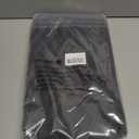 PLEASOR Front Door Mat, Absorbent Dirt Trapper Welcome Door mat Indoor, Non Slip Machine Washable Entryway Rug, Dog Door Mat, Shoes Scraper, Low Profile Doormat for Inside Floor, 20x32, Charcoal (2'8" x 1'8" (Rectangular))