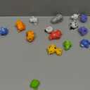 Learning Toys for 2 3 4 Year Old, 20 Pcs Number Matching Game with Digital English, 10 Different Animal Figures, Preschool Activities Montessori Fine Motor Toys for Toddlers Kids