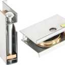 Patio Door Rollers Replacement #0C5Y00P0 - Compatible with P-Ella Sliding Patio Doors, 2 Pack, 1-1/2" Steel Ball Bearing, Adjustable Roller Height