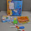 Water Doodle Mat - Kids Painting Writing Color Doodle Drawing Mat Toy Bring Magic Pens Educational Toys for Age 3 4 5 6 7 Year Old Girls Boys Age Toddler Gift (Ocean)