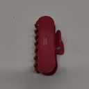 4 Inch Red Hair Claw Clips for Women - Strong Hold Non-Slip Hair Clips for Thick Hair, Premium Acetate Tortoise Shell Hair Clip French Barrettes (Ruby Red)