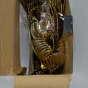 N9R 160pcs Gold Plastic Silverware - Gold Plastic Utensils Set - Tableware Flatware Kit 80 Forks, 40 Spoons, 40 Knives Disposable Cutlery Set for Party, Wedding, Birthday