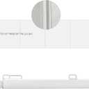 Extra Wide Retractable Baby Safety Gates Extends to 137" Wide 34" Tall, Large Mesh Dog Pets Gate with Reinforced Strip for Stair Doorway Hallways Indoor Outdoor, Easy Install, Hardware Mount