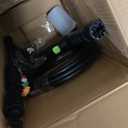 2025 New 4500PSI Electric Pressure Washer, Small Potable Power Washer with 20FT Pressure Hose, 4 Nozzle Set, Powerwashers for Home/Cars/Fences/Windows, Green