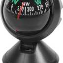 Car Compass,Compass for Car,Car Accessories Automotive Compass Ball,Car Compass Ball with Bottom Stick,Dash Mount Adjustable Compass Ball for Boat Car Truck Marine Caravan to Find Direction